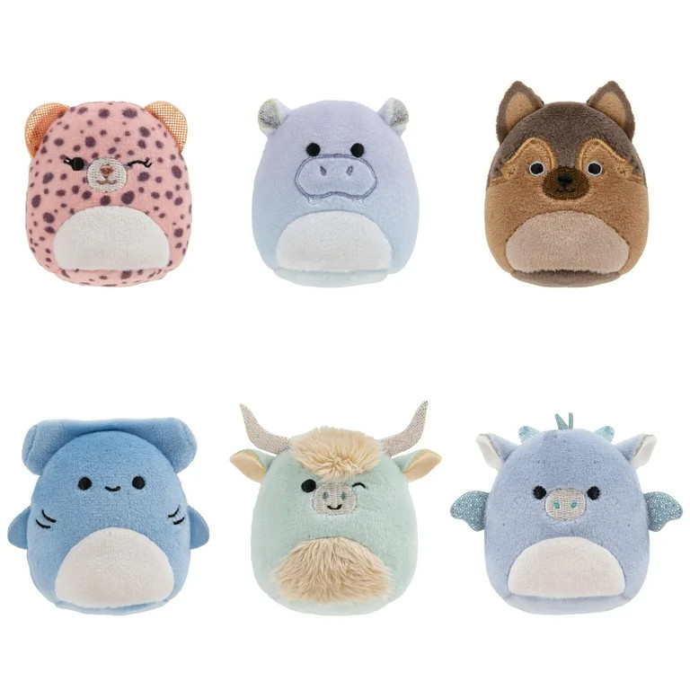 Squishville Child's 2 inch Squishmallows 6 Pack  Varsity Squad Ultra Soft Plush Toy - Walmart.com | Walmart (US)