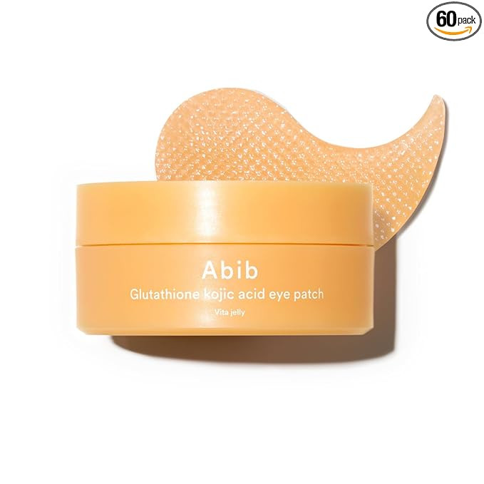 Abib Glutathione Kojic Acid Eye Patches for Radiance Dark Circles & Dark Spots, with Tone-up Jell... | Amazon (US)