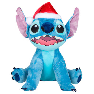 Disney 11-in Stitch Greeter Toy Christmas Decor | Lowe's