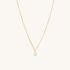 Mini Pearl Pendant Necklace | Mejuri (Global)