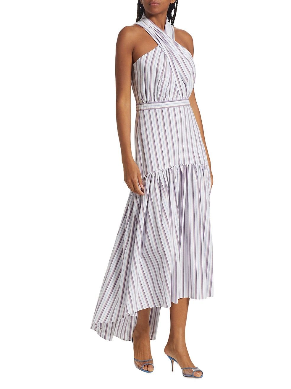 Radley Striped Halter Maxi Dress | Saks Fifth Avenue