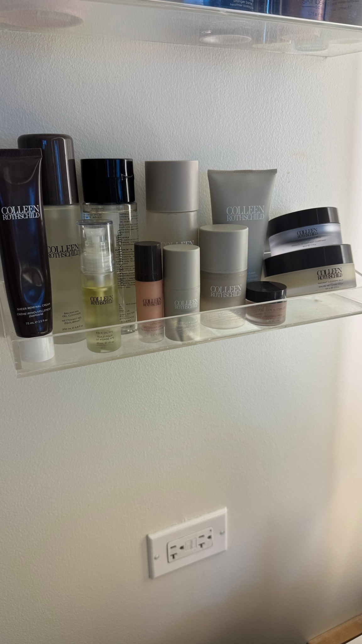 Colleen Rothschild skincare 
Floating shelves 
Acrylic shelf 
Bathroom decor 
Face cream
Face wash
Cleanser
Serum
Eye cream
Overnight treatment 
Face mask
Cleansing balm
Amazon prime day salee

#LTKBeauty #LTKFindsUnder50 #LTKSaleAlert