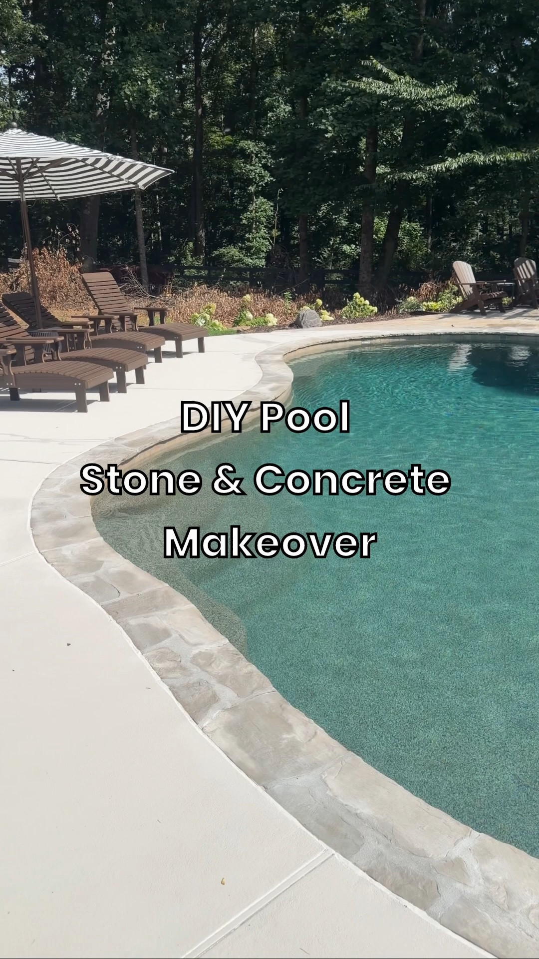 We couldn’t handle the orange and yellow stone and 20 year old concrete anymore! I limewashed the stone with a combination of Color Atelier limewash paint in Soft Taupe @ 150% and Old White 50%. Both were diluted about 2:1. Then the stones were sealed with Aqua Mix.

I also painted the old concrete with H&C Cool Feel concrete stain in 50% Worldly Gray and 50% Amazing Gray.

For all the details, check out my Instagram.

#LTKHome #LTKOver40 #LTKSeasonal