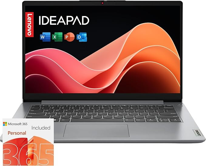 Lenovo IdeaPad 1i Laptop with Microsoft 365 Home and Business • 20GB RAM • 1TB Cloud Storage ... | Amazon (US)