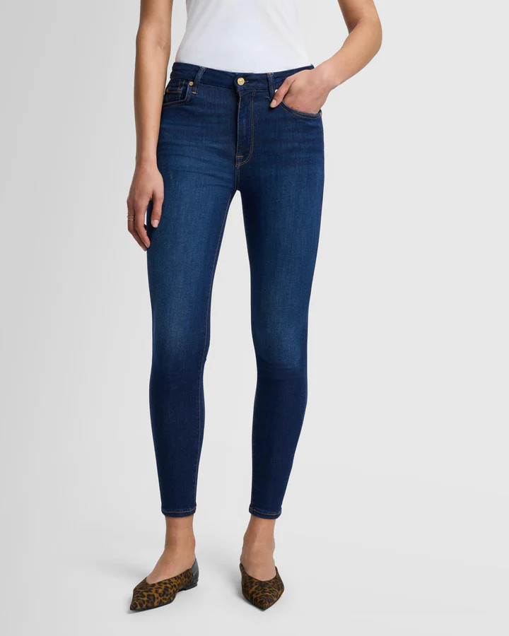 Slim Illusion High Waist Ankle Skinny | 7 For All Mankind