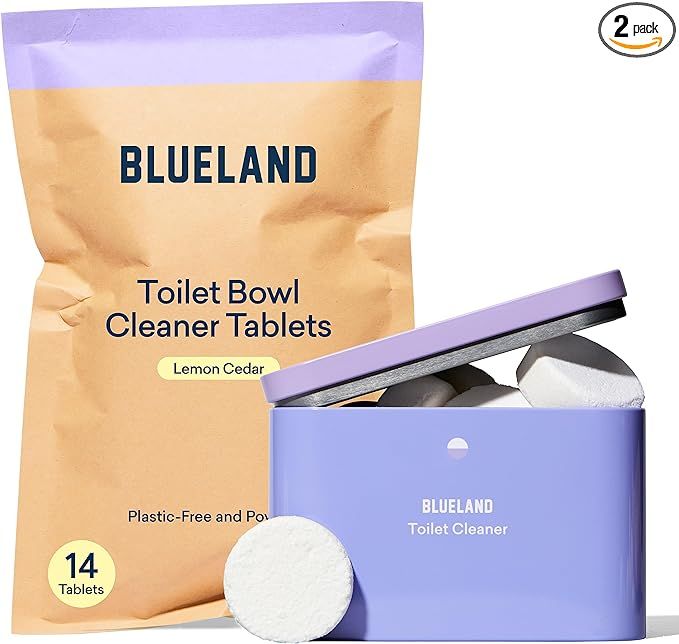 BLUELAND Toilet Bowl Cleaner Starter Set - Eco Friendly Products & Cleaning Supplies - No Harsh C... | Amazon (US)