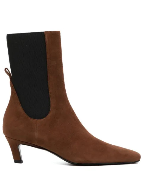 TOTEME mid-heel Ankle Boots - Farfetch | Farfetch Global
