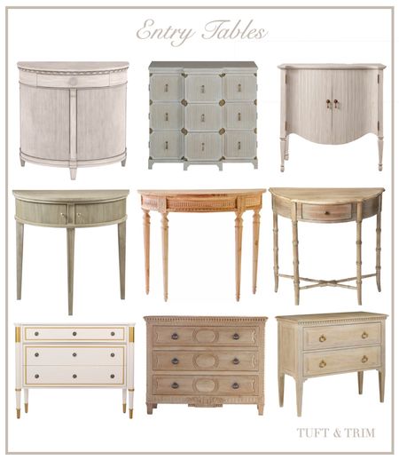 Entry table round up!

#LTKstyletip #LTKhome