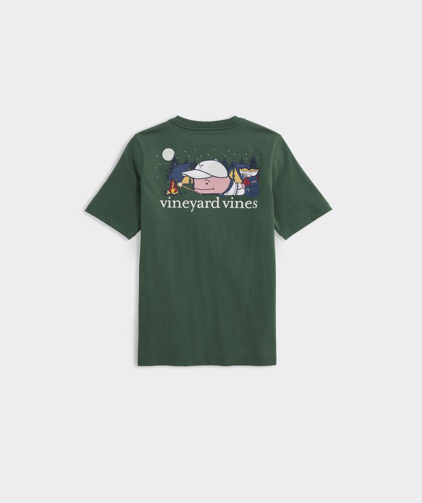 Boys' Glow-In-The-Dark Summer Camp Whale Short-Sleeve Pocket Tee | vineyard vines
