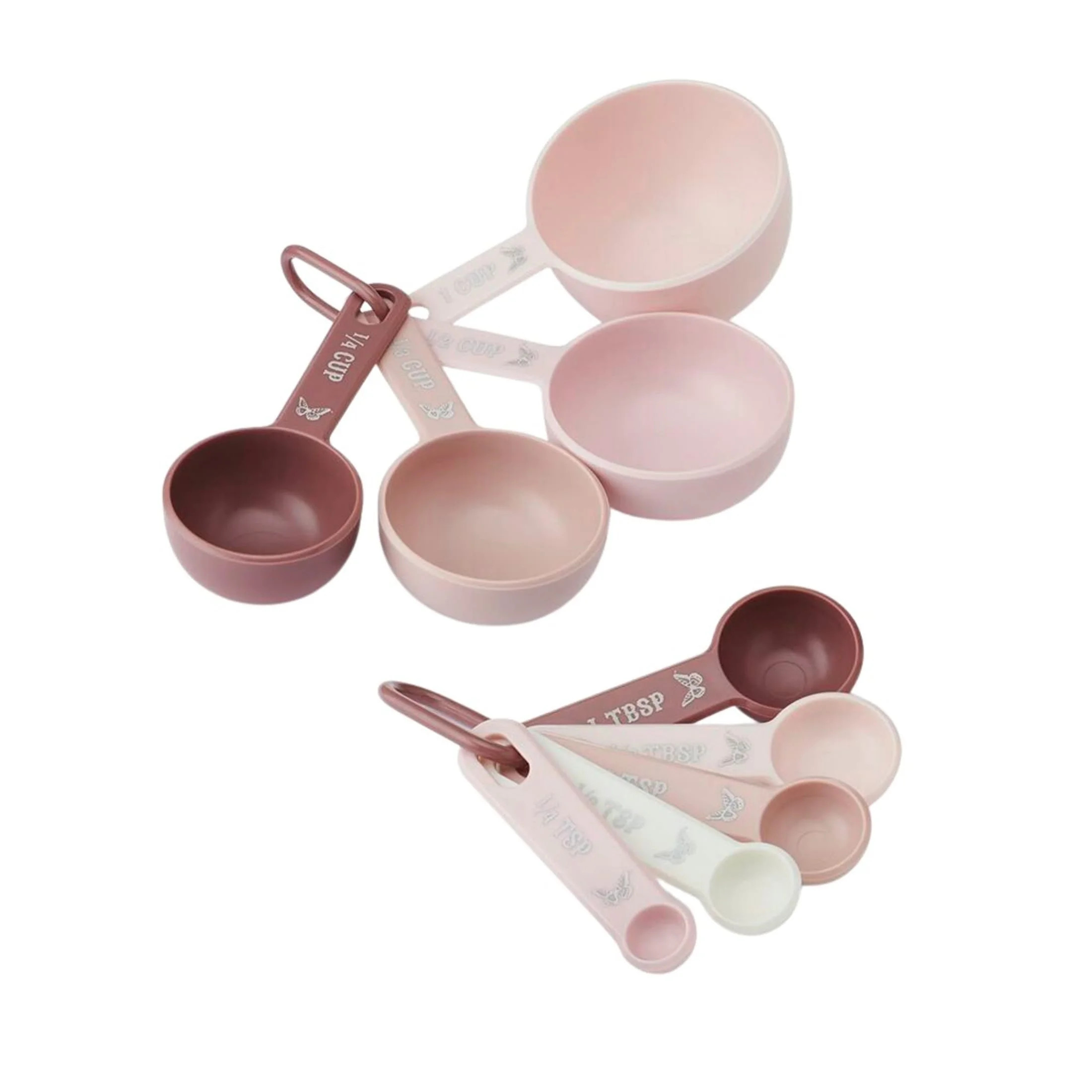 Dolly Parton 9-Piece Measuring Cups and Measuring Spoons Set, Blush | Walmart (US)