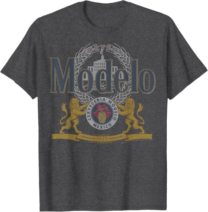 Officially Licensed Modelo Classic Casual T-Shirt | Amazon (US)