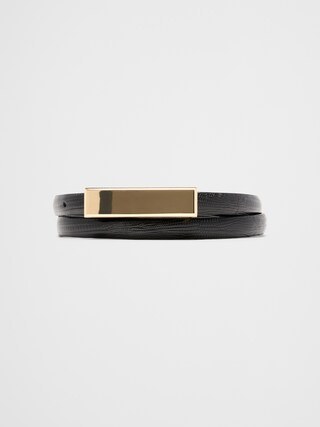 Leather Ultra Skinny Dress Belt | Banana Republic Factory