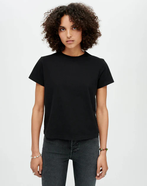 Classic Tee - Black | RE/DONE