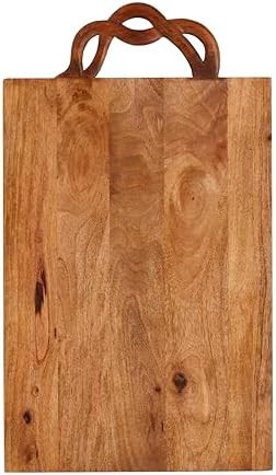 Mud Pie Large Twisted Rectangle Board; 25" x 14" | Amazon (US)