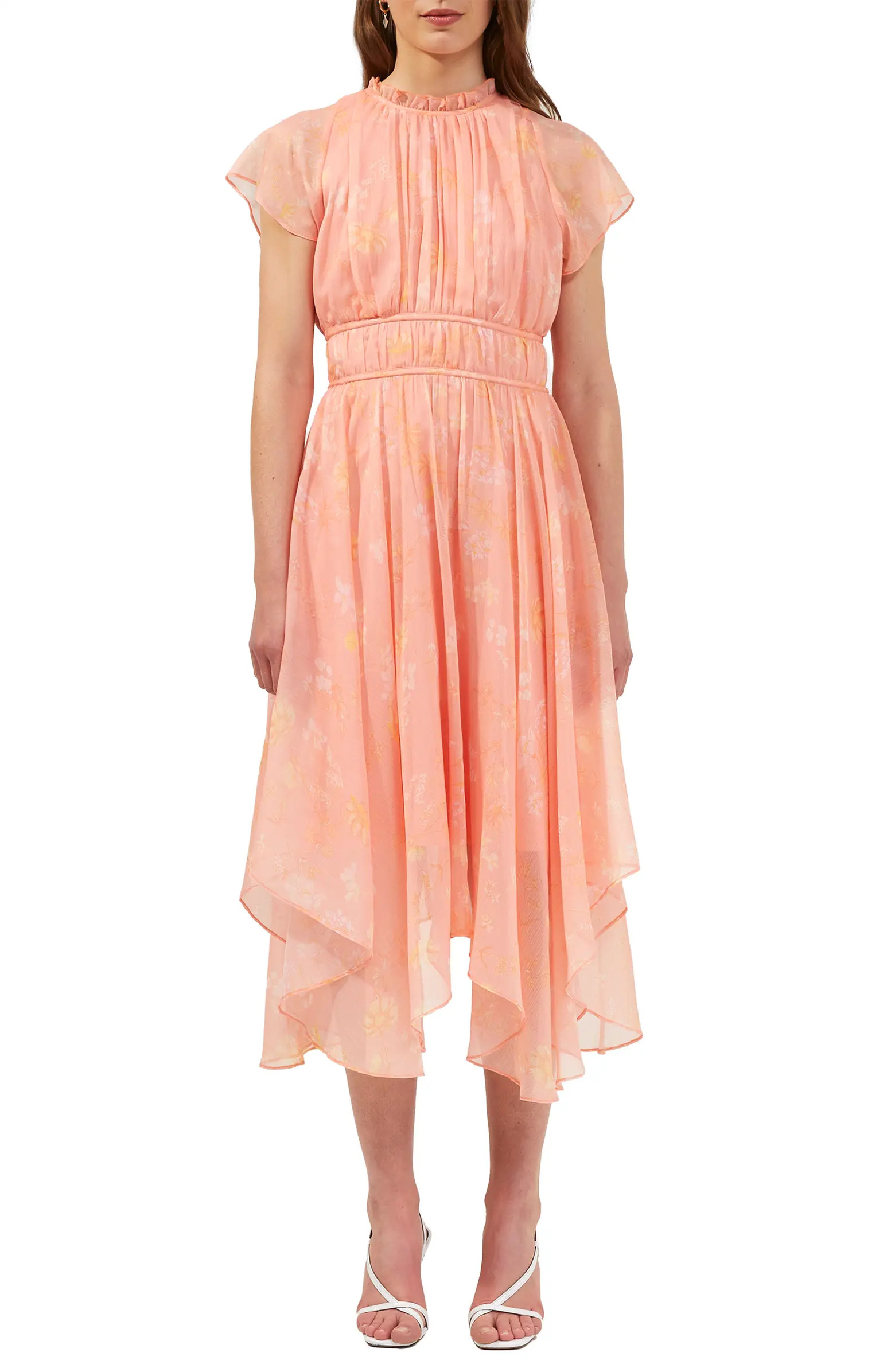 Floral Chiffon Dress | Nordstrom