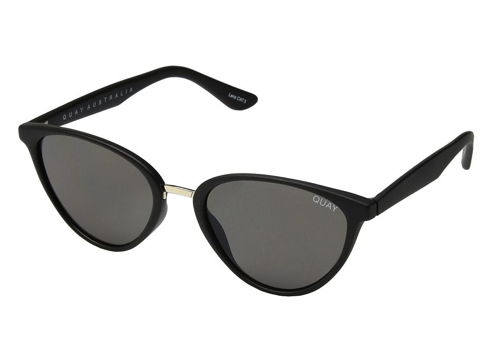 QUAY AUSTRALIA - Rumors (Black/Smoke) Fashion Sunglasses | Zappos