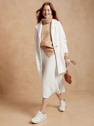 Textured Cocoon Jacket | Banana Republic Factory