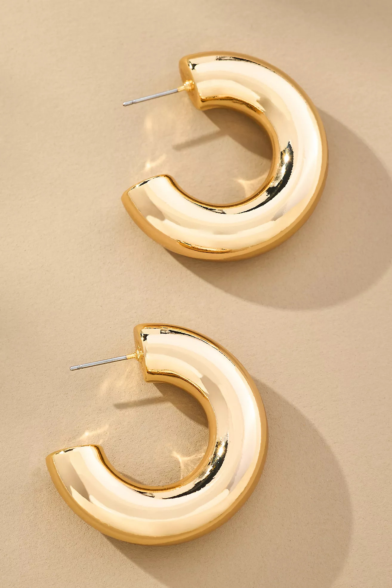 Chunky Hoop Earrings | Anthropologie (US)