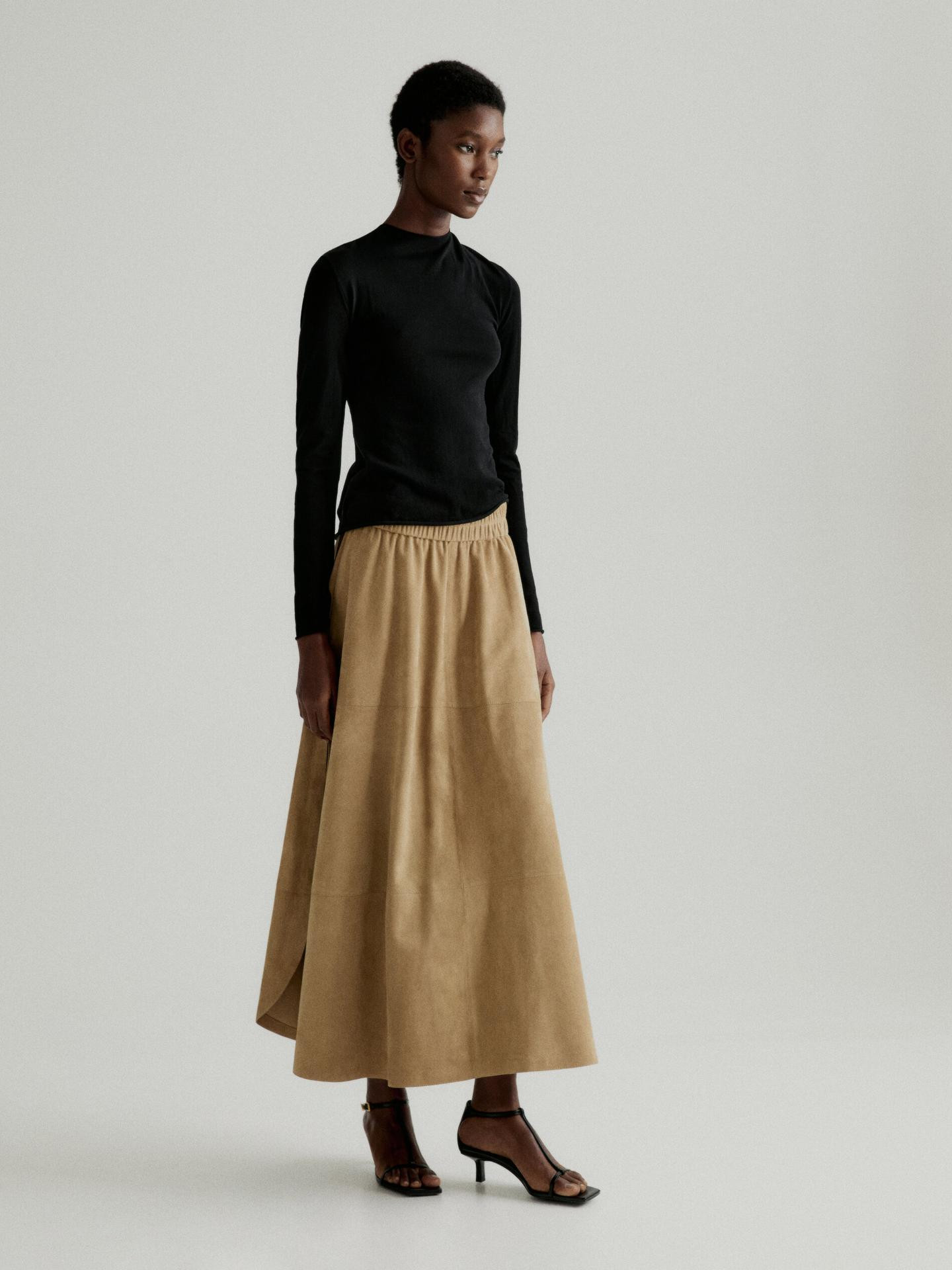 Strappy heeled sandals | Massimo Dutti US