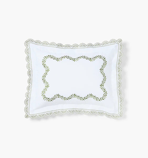 The Sloane Mini Pillowcase - Apple Green Sloane | Hill House Home US