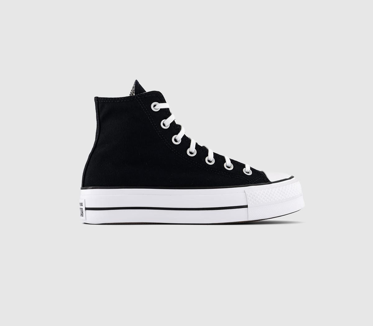 Converse
								Converse Platform Hi Trainers
								Black White | OFFICE London (UK)