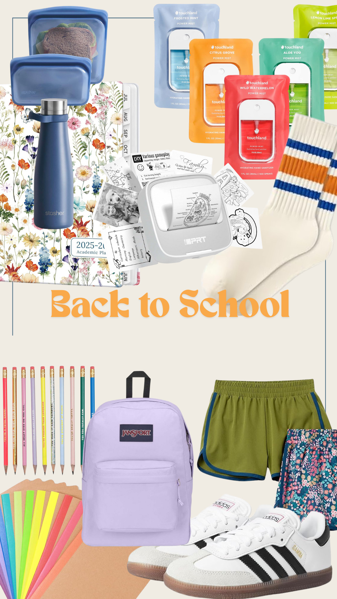 Back to school is here, and I’ve rounded up all our essentials—from comfy kids' sneakers and durable backpacks to mom-approved lunch gear and easy weekday outfits. Whether you’re getting littles ready for their first day or stocking up on classroom supplies, I’ve linked everything on my LTK to make your school mornings smoother. These are the things we actually use and love—including a few Amazon favorites, teacher gifts, and time-saving mom hacks. Let’s make this school year the most organized one yet!

#BackToSchool #LTKBackToSchool #LTKKids #LTKMomLife #MomStyle #SchoolReady #BackToSchoolFinds #AmazonBackToSchool #TargetSchoolSupplies #LTKUnder50 #WithLoveTere #MomHacks #LTKFamily




back to school essentials, kids school supplies, first day of school outfit, lunchbox must-haves, school prep for moms, Amazon school finds, kids backpack ideas, stylish school shoes, teacher gift ideas, back to school LTK, mom tips for back to school 

 #LTKSeasonal #LTKSaleAlert #LTKFamily