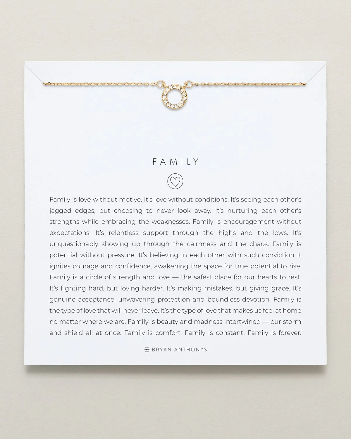 Family Necklace | Bryan Anthonys | Bryan Anthonys