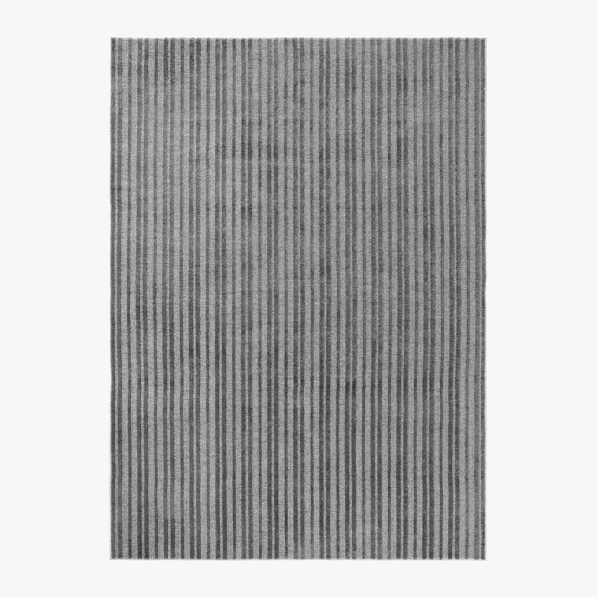 Washable Tonal Stripe Rug | Pottery Barn Teen
