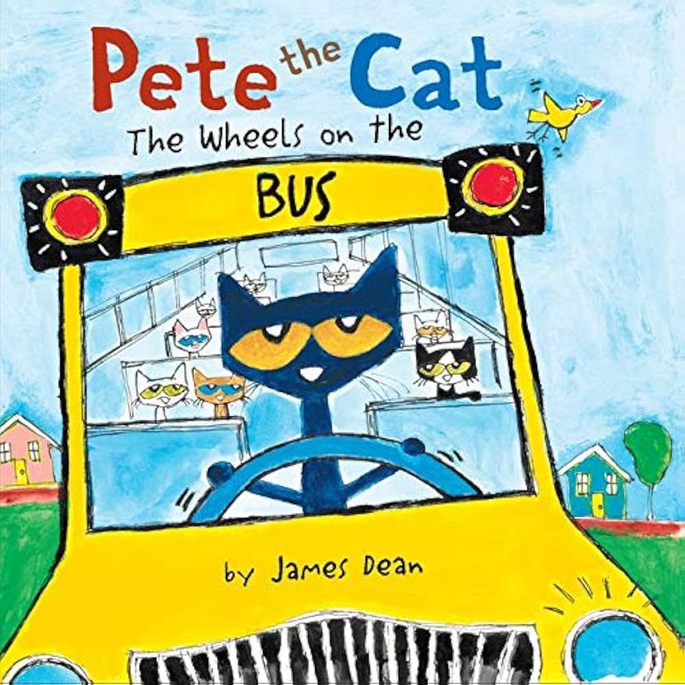 Pete the Cat: The Wheels on the Bus Board Book | Amazon (US)