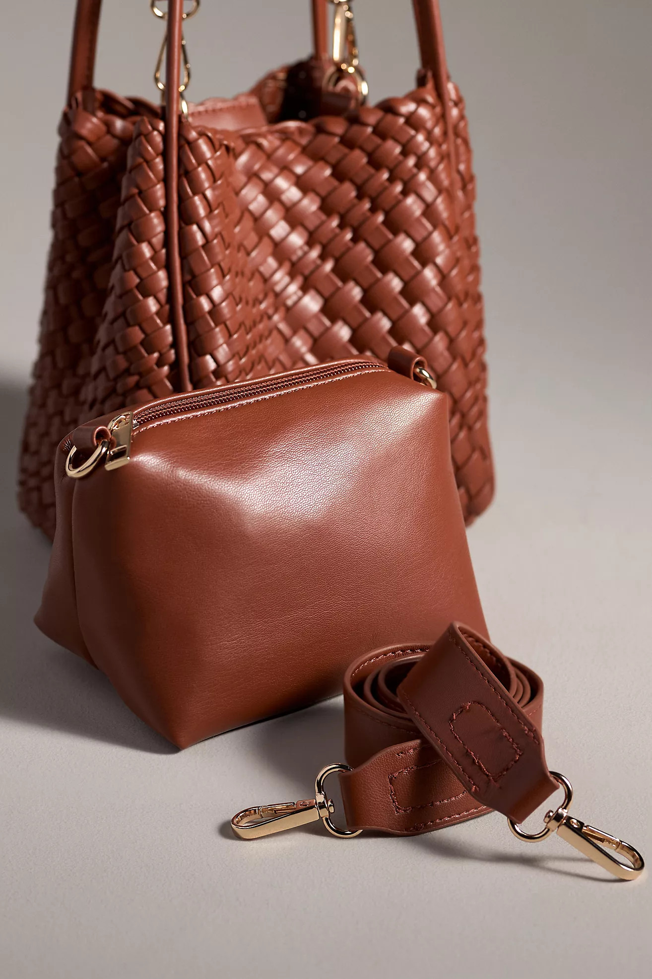 The Hollace Tote: Woven Mini Edition | Anthropologie (US)