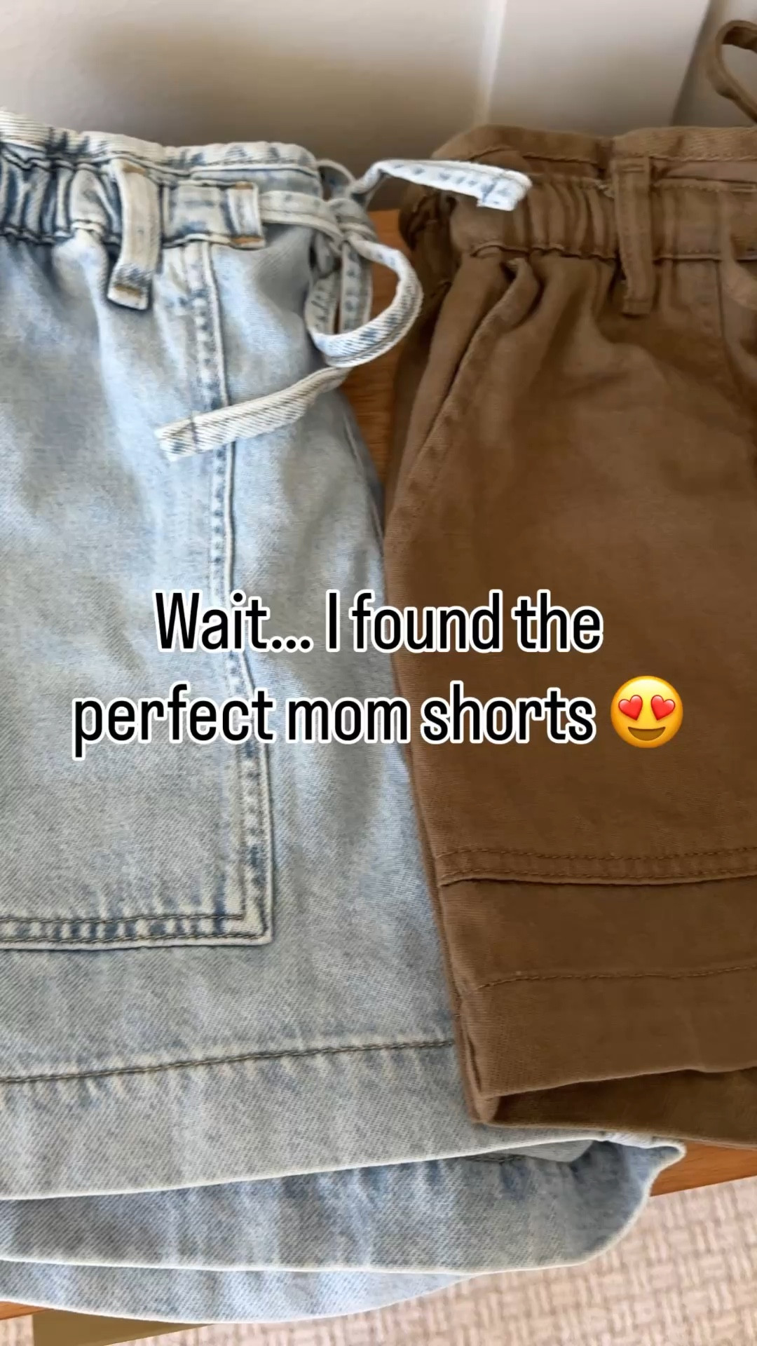 I didn’t think I needed another pair of shorts… but here we are 😂 I honestly can’t decide which color I like best but I’m thinking the olive green! What’s yours? 

#LTKootd #LTKmomlife