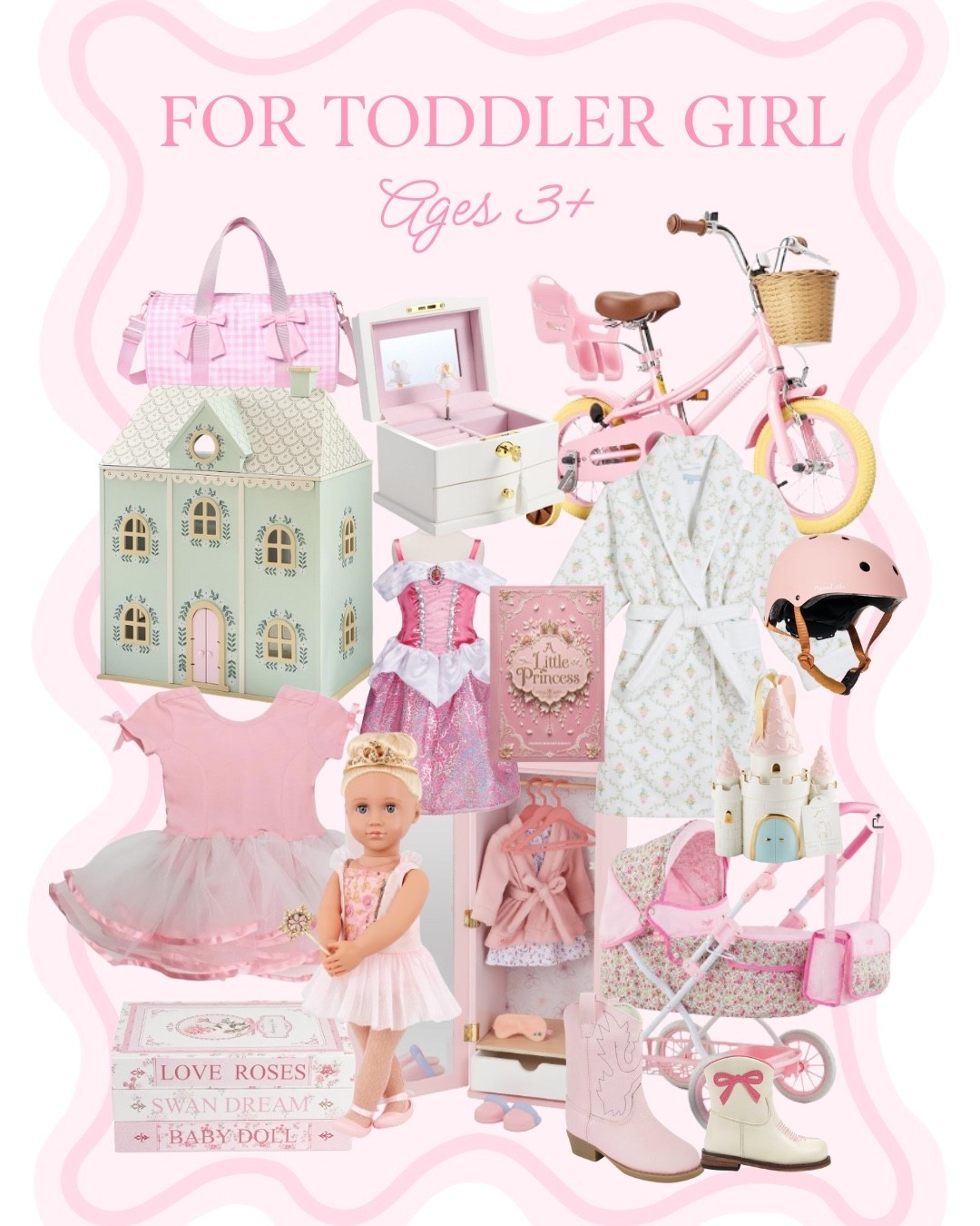 Gift Guide for Toddler girl most items recommended for 3 and over and a majority part of black Friday and cyber Monday deals! 

#LTKGiftGuide #LTKKids #LTKSaleAlert