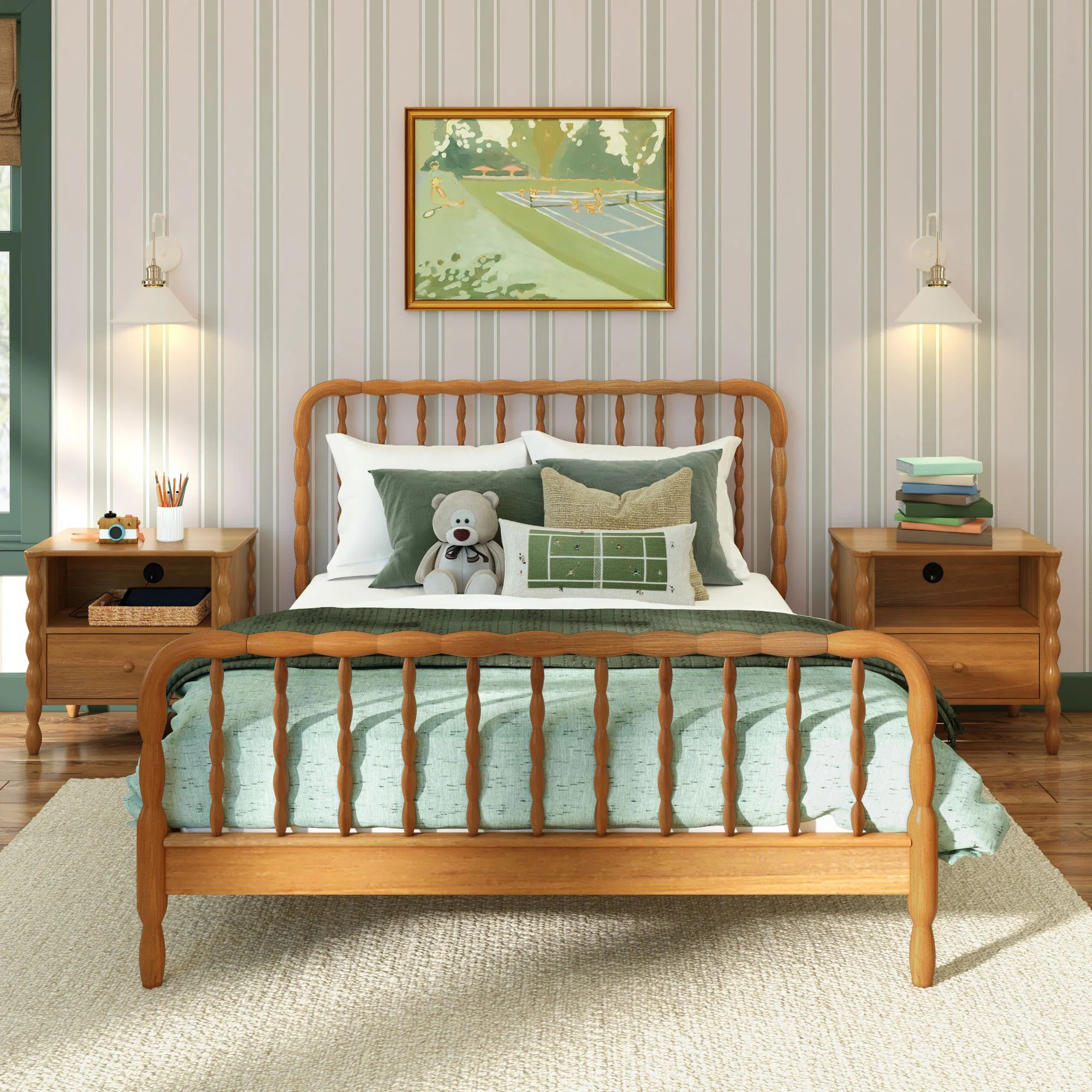 Jenny Lind Spindle Solid Wood Bed | Wayfair North America