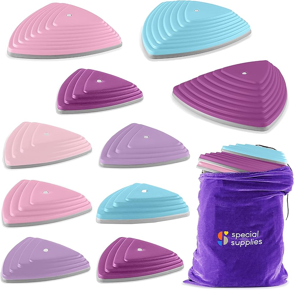 Special Supplies 10 Stepping Stones for Kids Indoor and Outdoor Balance Blocks Promote Coordinati... | Amazon (US)