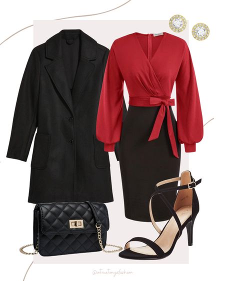 Holiday Party Outfit Ideas with a black pea coat, red and black dress, black heels, and black purse 


Christmas party dress | holiday dress | new years eve dress | amazon formal wear | cocktail party dress winter | evening dress | winter wedding guest dress | wedding guest outfit amazon | heels | holiday party dress | amazon formal wear | amazon holiday dresses | holiday cocktail dress | holiday party dress | holiday party outfit | work holiday party

#LTKparties #LTKHoliday #LTKfindsunder100