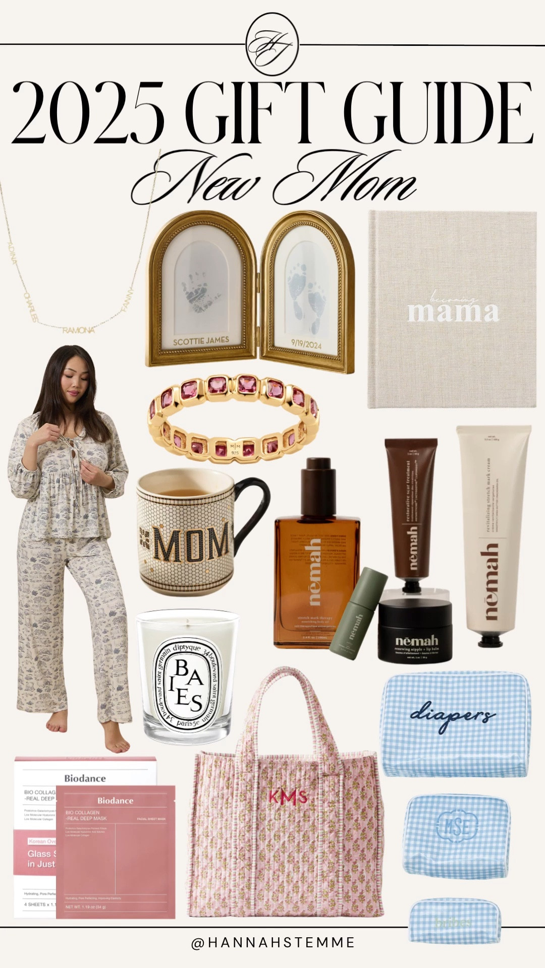 2025 New Mom Gift Guide 🤍
The best gifts for first-time moms — pajamas, “mama” jewelry, self-care, keepsakes, totes, and postpartum essentials.
Shop the new mom edit below!


#LTKmorningroutine #LTKmomlife #LTKGiftGuide