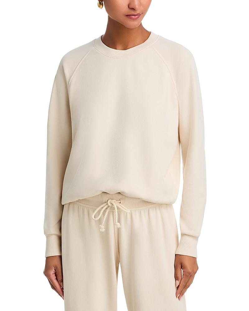 perfectwhitetee Palmer Beach Fleece Long Sleeve Sweatshirt | Bloomingdale's (US)