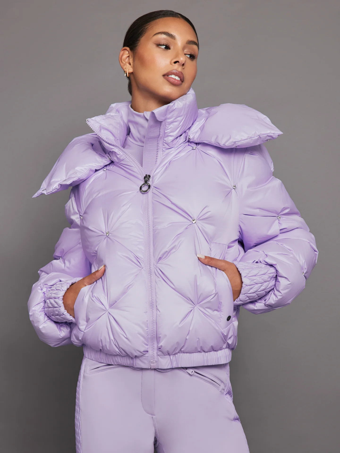 Glare Ski Jacket - Sweet Lilac | Carbon38