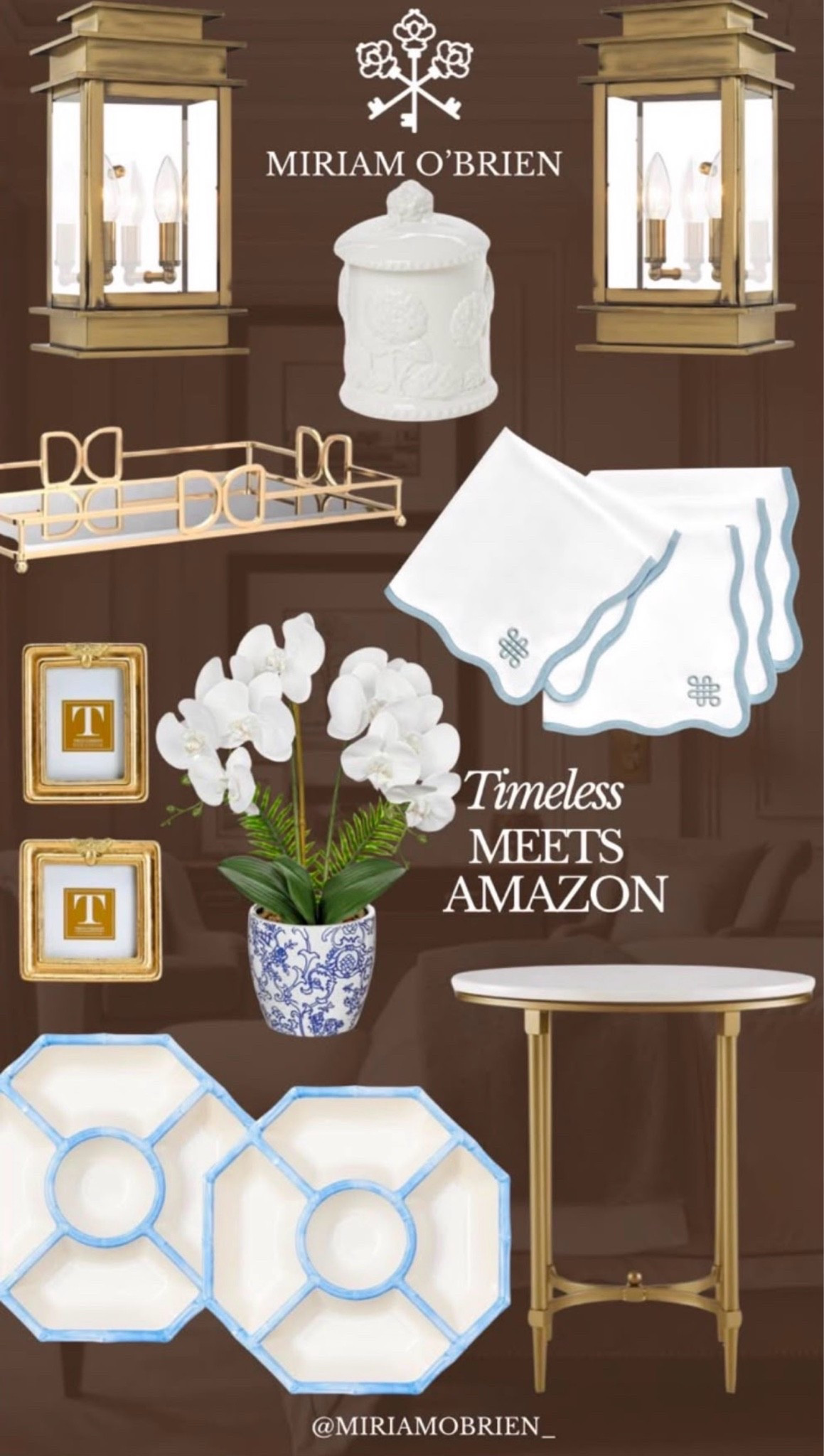 Timeless meets Amazon 

Follow me @miriamobrien  on IG and TikTok 

#Timeless #Amazon #homedecor

#LTKSeasonal #LTKOver40 #LTKHome
