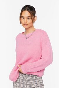 Drop-Sleeve Crew Neck Sweater | Forever 21 (US)