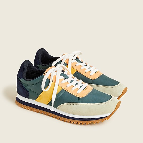 J.Crew: J.Crew Trainers In Colorblock For Women | J. Crew US