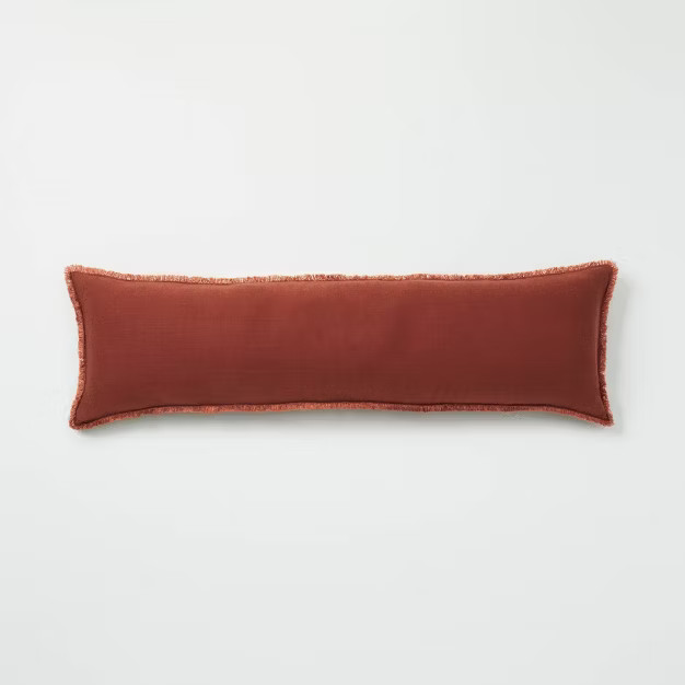 Lumbar Heavyweight Linen Blend Throw Pillow - Casaluna™ | Target