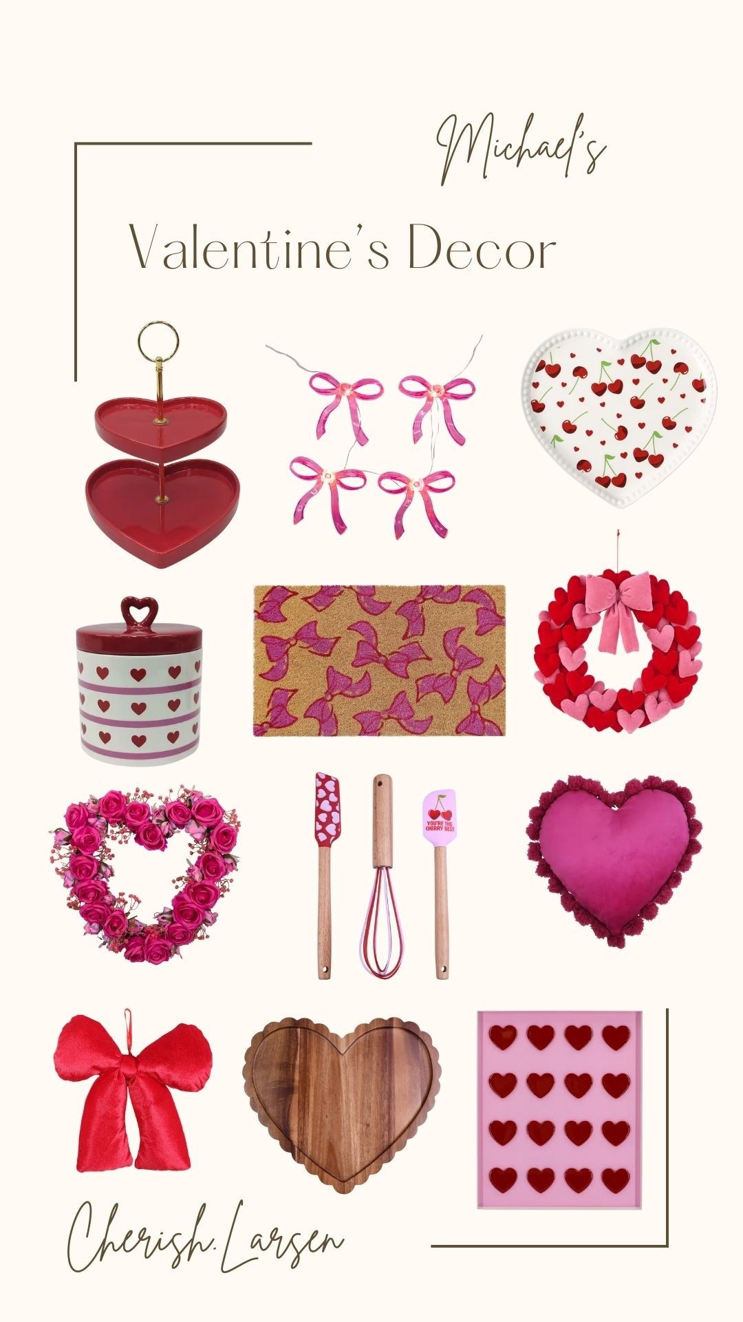 Valentine's decor from Michael's ❤️✨

#LTKFindsUnder50 #LTKHome #LTKSeasonal