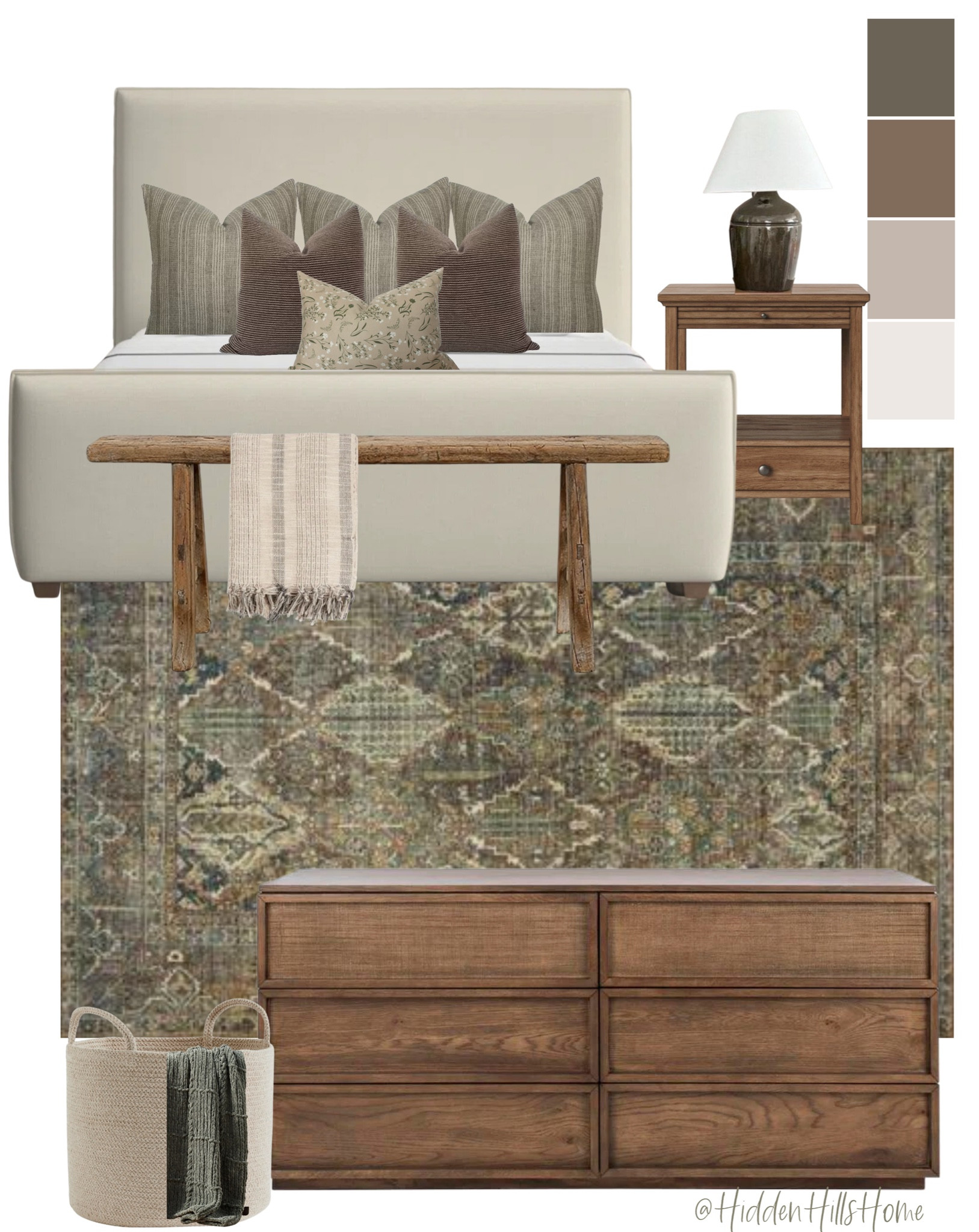 Bedroom decor, primary bedroom decor ideas, home decor, bedding, nightstands, master bedroom mood board, bedroom design #bedroom #homedecor

#LTKhome #LTKsalealert #LTKstyletip