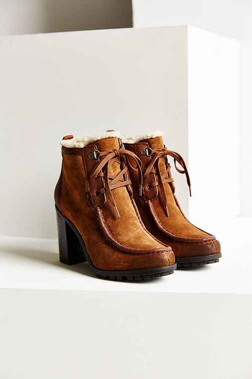 Sam Edelman Madge Ankle Boot,BROWN,8 | Urban Outfitters US