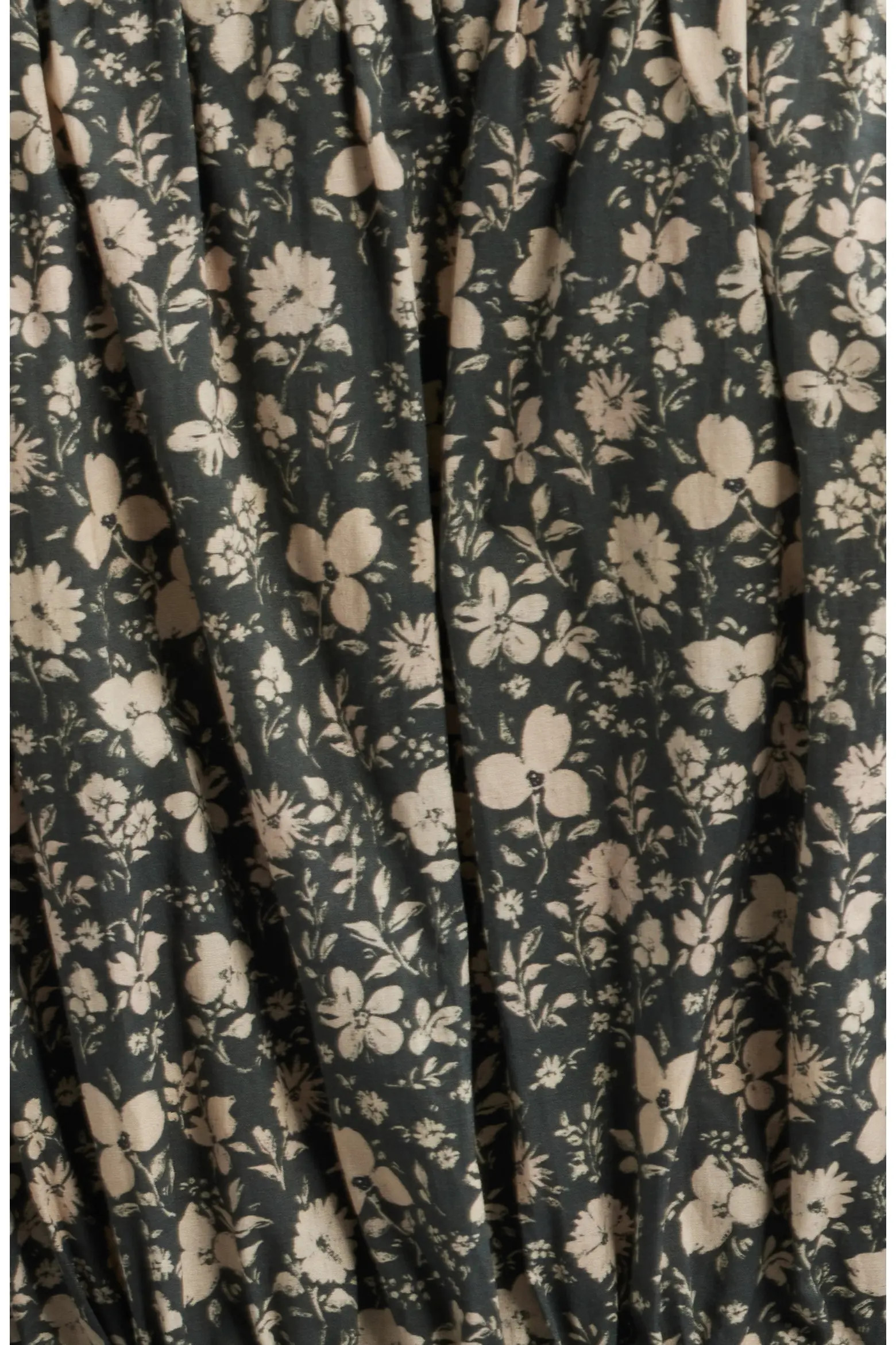 En Saison Floral Print Long Sleeve Cotton Shirtdress (Women) | Nordstrom | Nordstrom