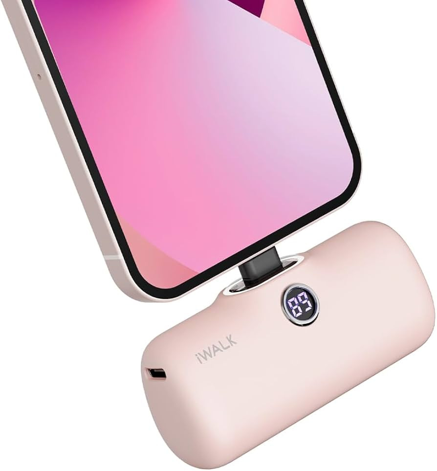 iWALK Portable Charger 4800mAh Power Bank Small and Cute Battery Pack PD Fast Charging power bank... | Amazon (UK)