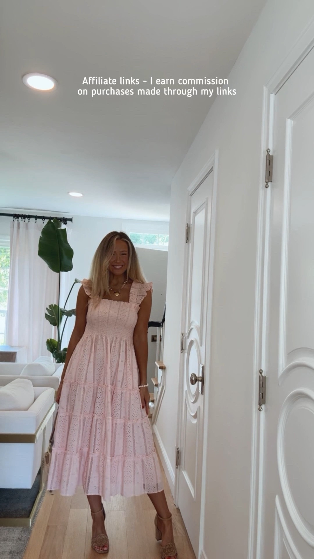 Affiliate links - I earn commission on purchases made through my links

Pink summer dress midi