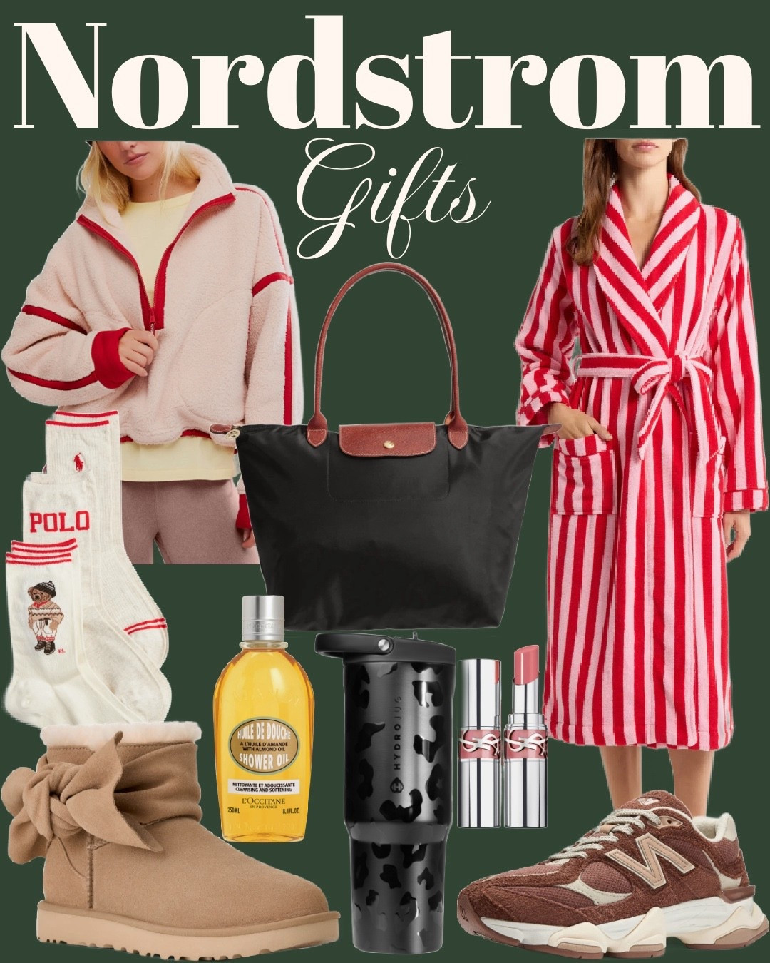 Nordstrom gifts for her!

Ugg boots, robe, beauty gifts, longchamp, polo Ralph Lauren, Hydrojug 

#LTKFindsUnder50 #LTKHoliday #LTKGiftGuide