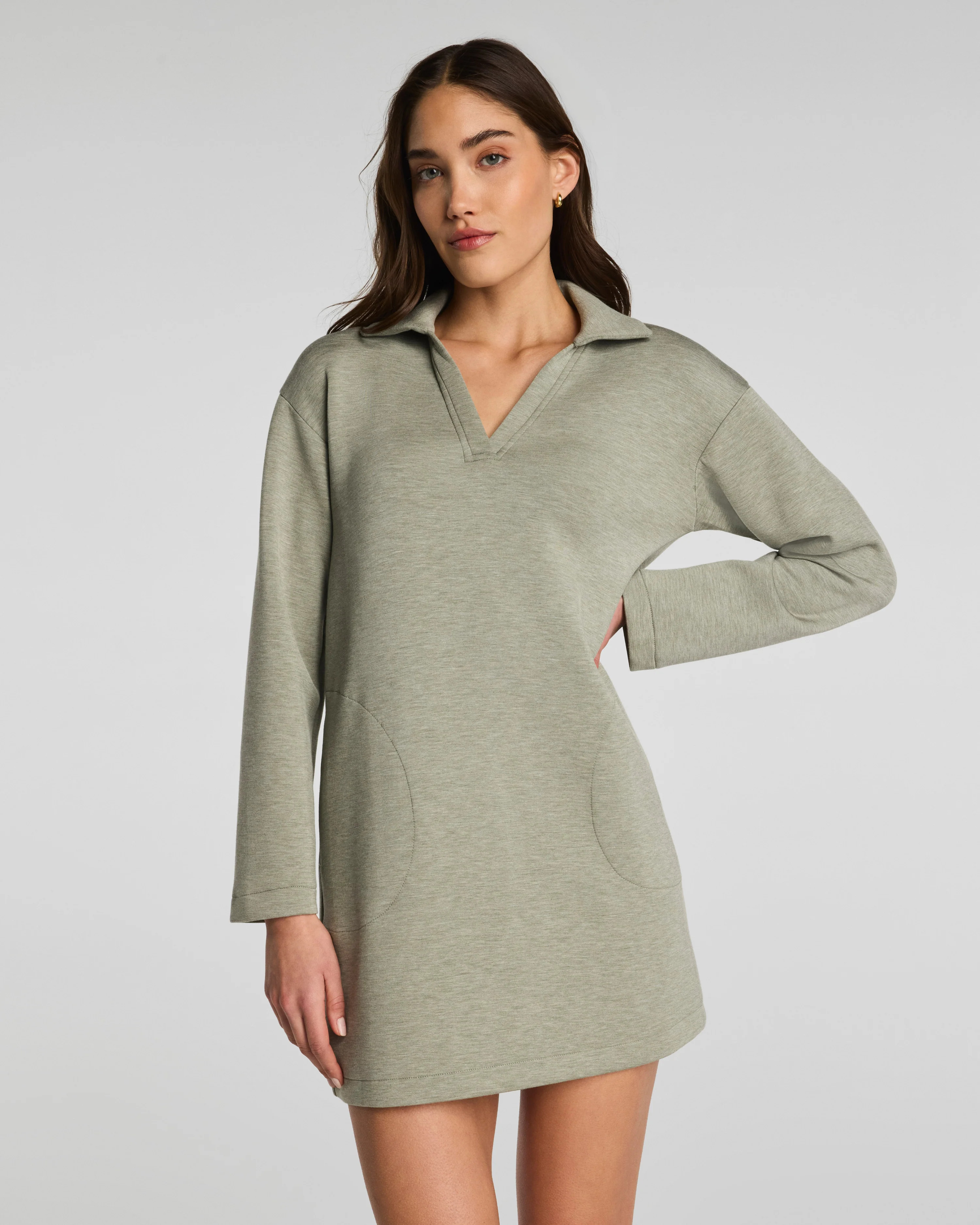 Polo Long Sleeve Dress | Spanx